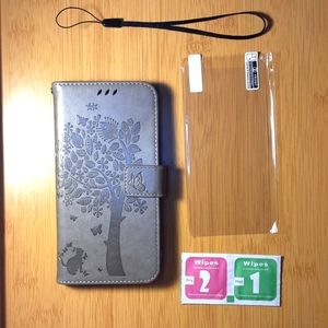 NEW iPhone 11 Wallet Case with 2 Screensaver